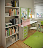мебели за цветни детски със специфично пространство